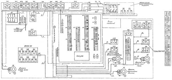 Монтажна схема токарно-револьверного верстата 1І140п, 1І125п Монтажна схема токарно-ре1